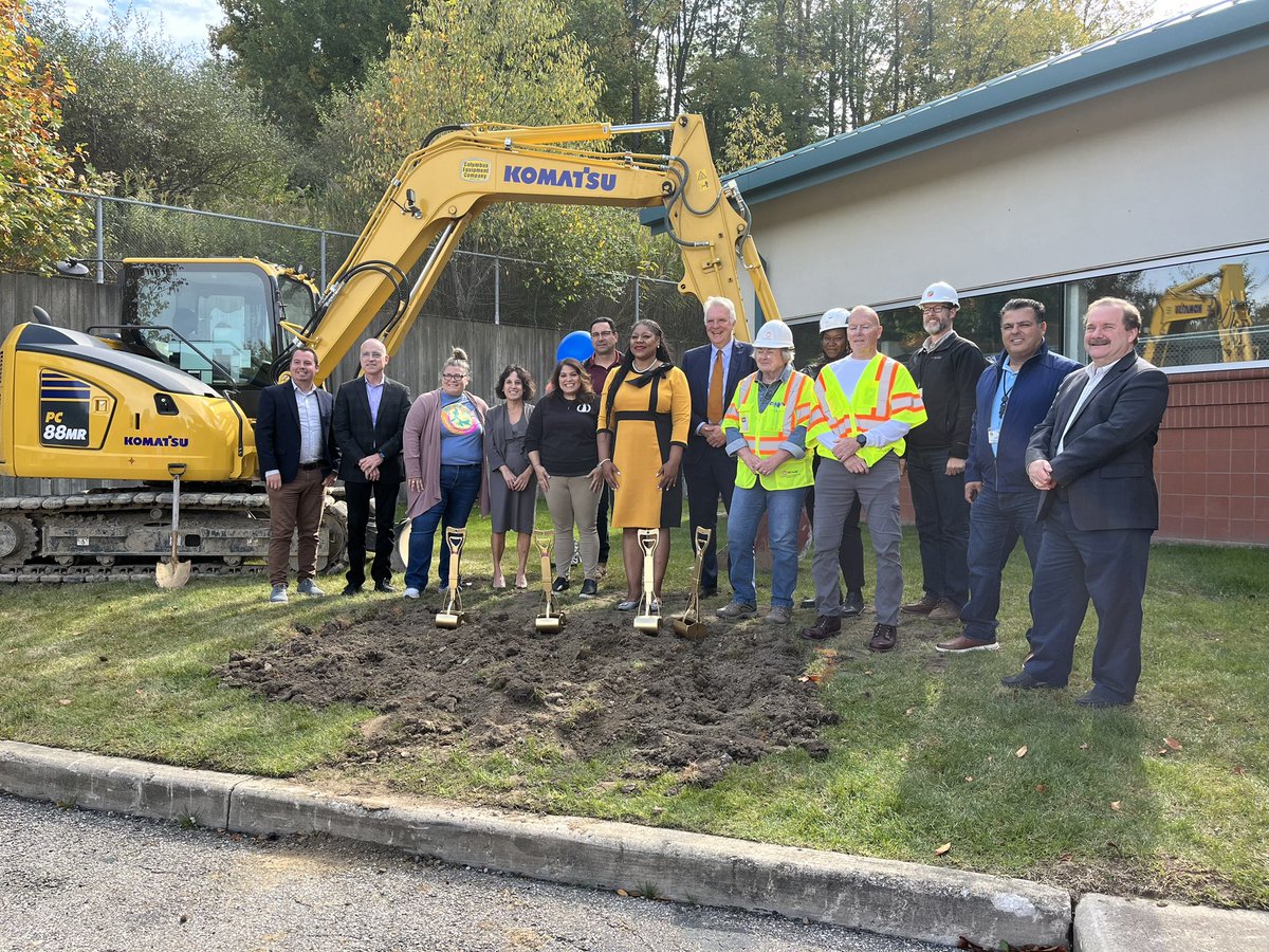 Today, the Cuyahoga County Animal Shelter broke ground on an expansion project that will allow additional space for training, meet and greets and an artificial turf space for indoor play! <a href="/CuyahogaDogs/">CuyahogaDogs</a>