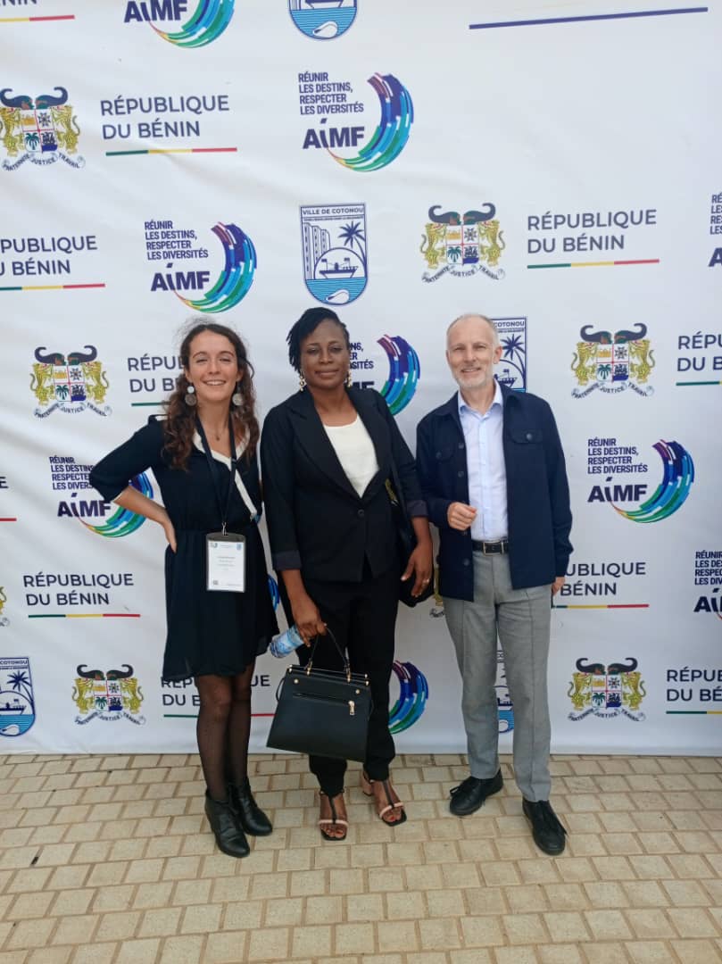 🇧🇯 Congrès de l’#AIMF - Association Internationale des Maires Francophones 2023 à #Cotonou

🗣 Ce fut un plaisir de faire partie du Colloque scientifique sur : « L’#art et les #cultures #urbaines, enjeux et facteurs de développement et de #paix »

#AIMFCotonou2023