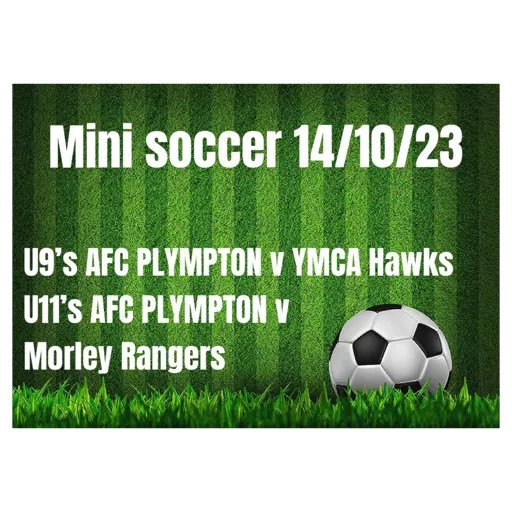 Good luck to all involved in our mini soccer games tomorrow. Remember to have fun, develop, and grow.  #afcplympton #plympton #plymouth #djm #football #england #youthfootball #youthfootballtraining #youthfootballl #plymouthargyle #plymouthfootball #plymouthfootballclub