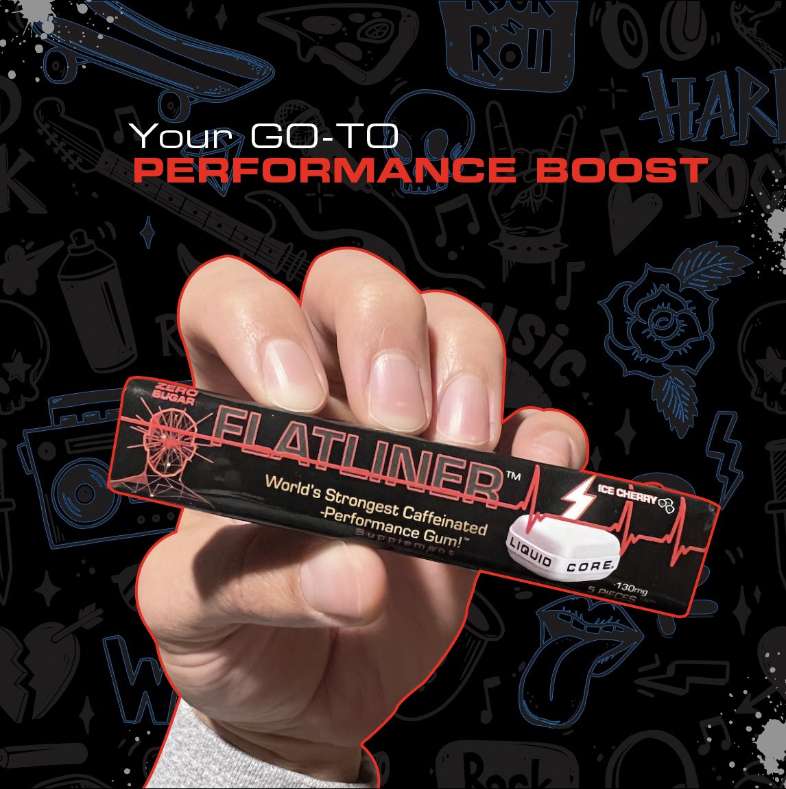 Smooth Performance With Natural Caffeine! #gum #caffeine #naturalcaffeine