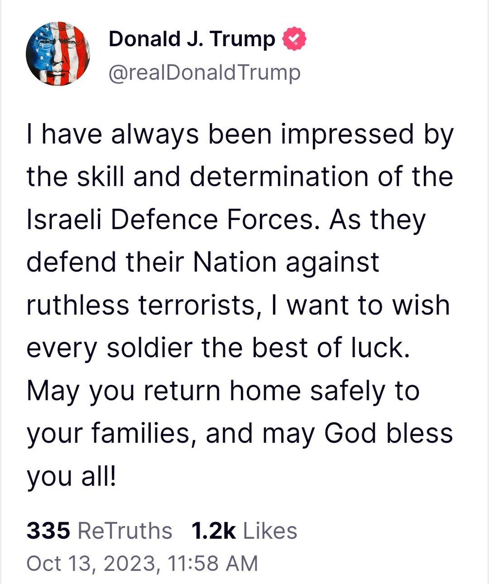 RpsAgainstTrump's tweet photo. Translation: My political advisers told me that mocking Israel and its military after the worst massacre of Jews since the holocaust is not great for my campaign.
#UnFit https://t.co/ejbAthqWws