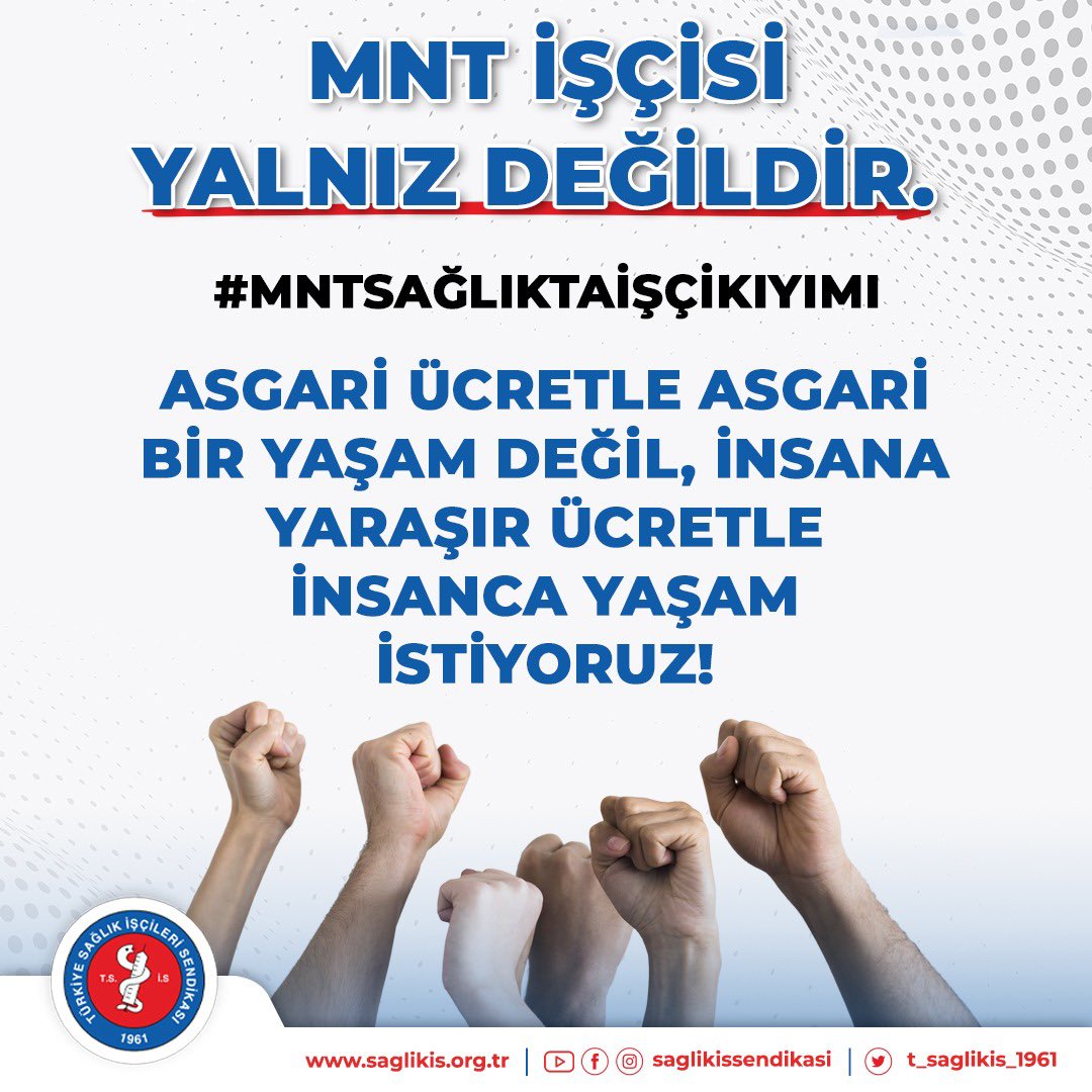 #MNTSAĞLIKTAİŞÇİKIYIMI