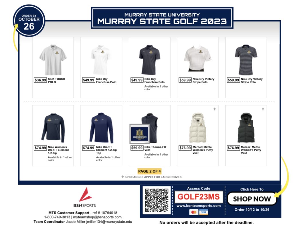 Murray State University Men’s Golf tweet media