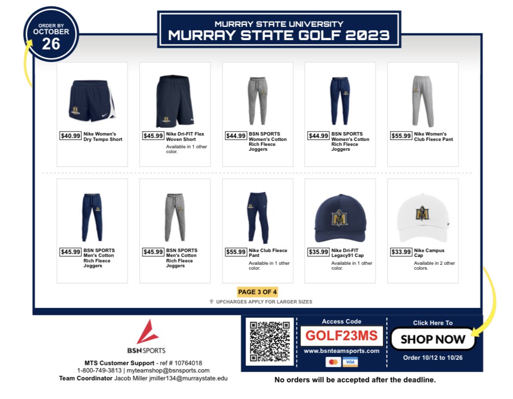 Murray State University Men’s Golf tweet media