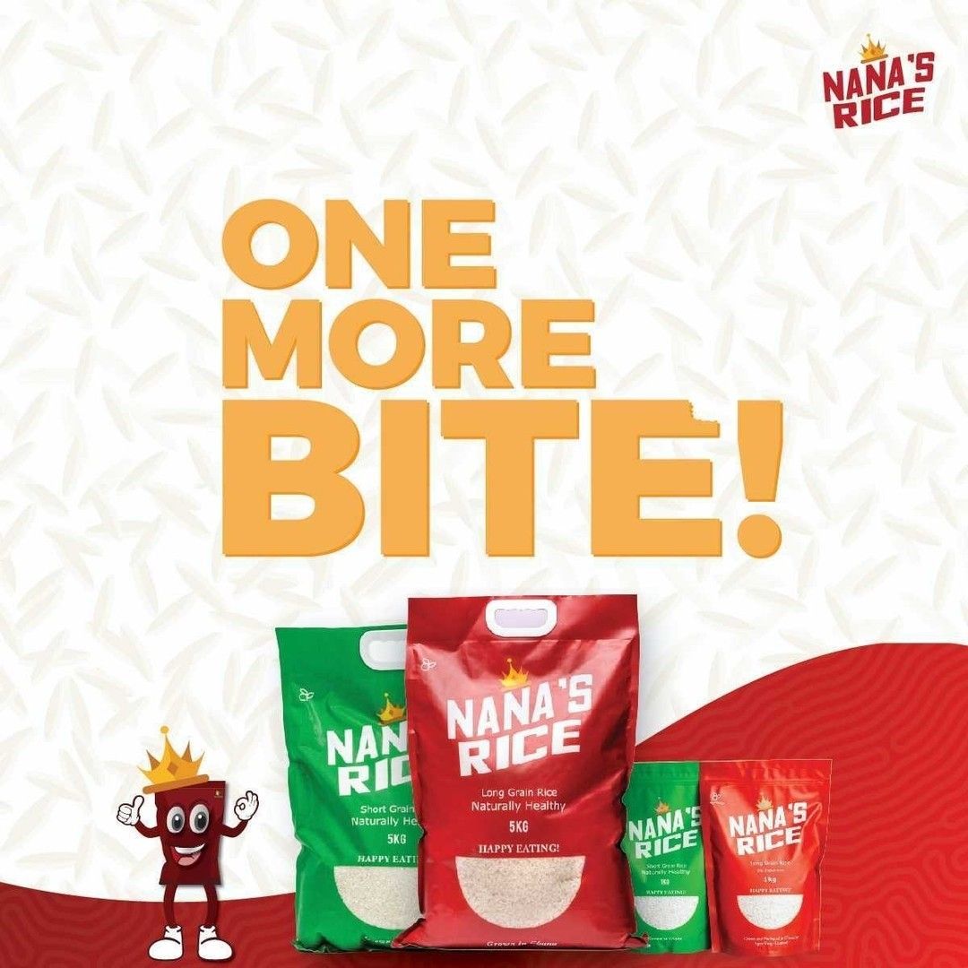A taste you can’t resist! Treat your taste buds to delicious, nutritious and wholesome rice meals with #nanasrice.
#ghanarice #madeinghana #ghanajollof #foodbloggers #ieatlocal