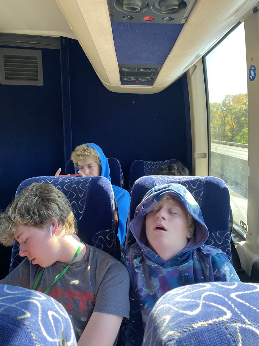 A little snooze on the ride home! See y’all soon!