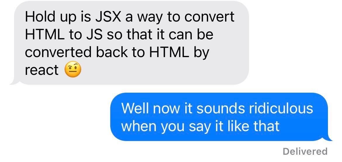 jamonholmgren's tweet image. My son is learning React