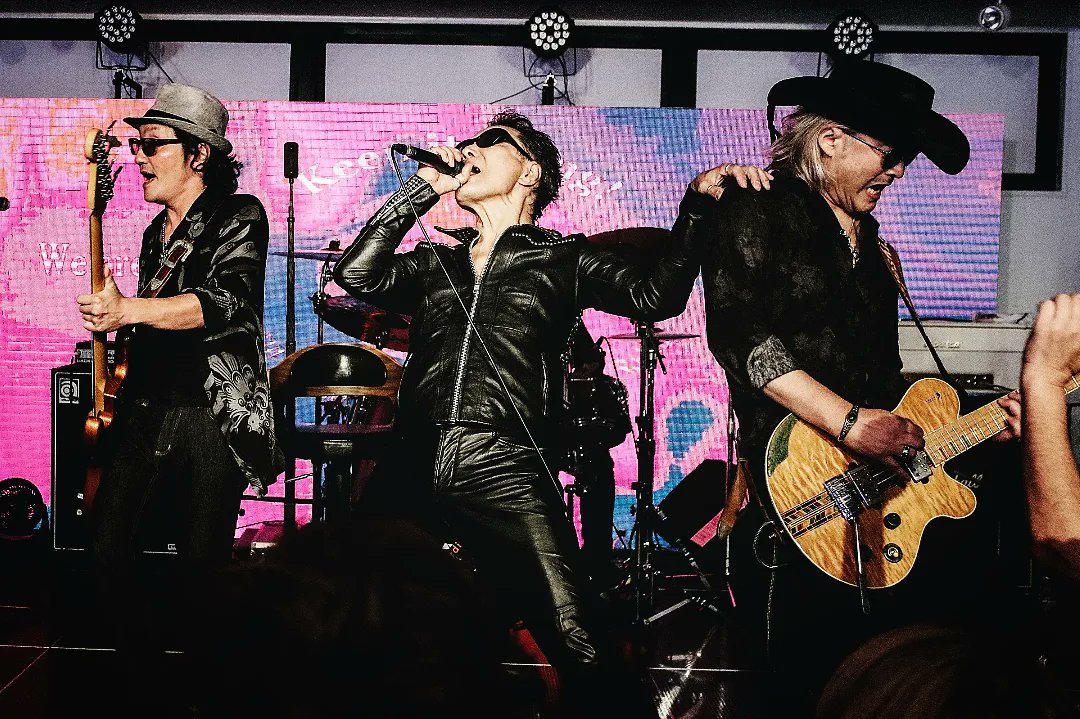 WildGuitarman's tweet image. Let's rock &amp;amp; roll today!!
 @pitpi_official ⭐

#pitpi #theworkingclassrocknrollband #liveshow #birthdaybash #hummercomplex #tokyo #水口晴幸