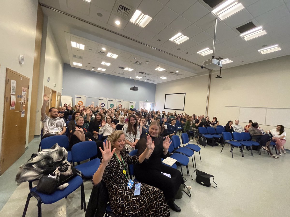 CAlexanderNHS's tweet photo. What a lovely celebration of @NHSBartsHealth AHPs at this year’s award ceremony. What fantastic nominations &amp; stories of outstanding leadership/kindness/practice. V proud of u all - such gr8 role models.  Happy AHP day 2 all our AHPs &amp; support workers thank u 4 all that u do 🙏🙏 https://t.co/EznHLQRMk9
