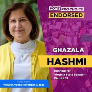 Abortion IS on the ballot this November. The right to control our own bodies— and our own futures— is on the ballot. I will continue to stand with @PPAVirginia, #VoteProChoice, and others doing the incredibly important work of defending our right to decide.