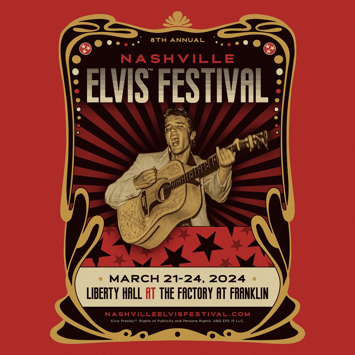 TALENT LINEUP &amp; FULL SCHEDULE is now up at NashvilleElvisFestival.com! Don’t miss Ultimate #Elvis world champions DEAN Z, BILL CHERRY, BEN THOMPSON, COTE DEONATH &amp; many more! Tickets for the 8th annual #NashvilleElvisFestival go on sale MONDAY, OCT. 16 at NOON CT! Tell your friends!