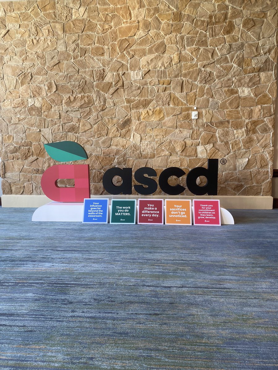 Officially arrived! Looking forward to a great weekend ahead! #ASCDLeadershipSummit #2023ASCDEmergingLeaders