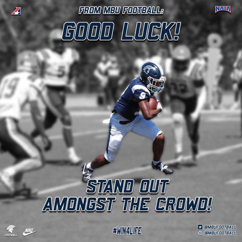 Thank you <a href="/CoachKRocheford/">Kenton Rocheford</a> for the good luck 💙!