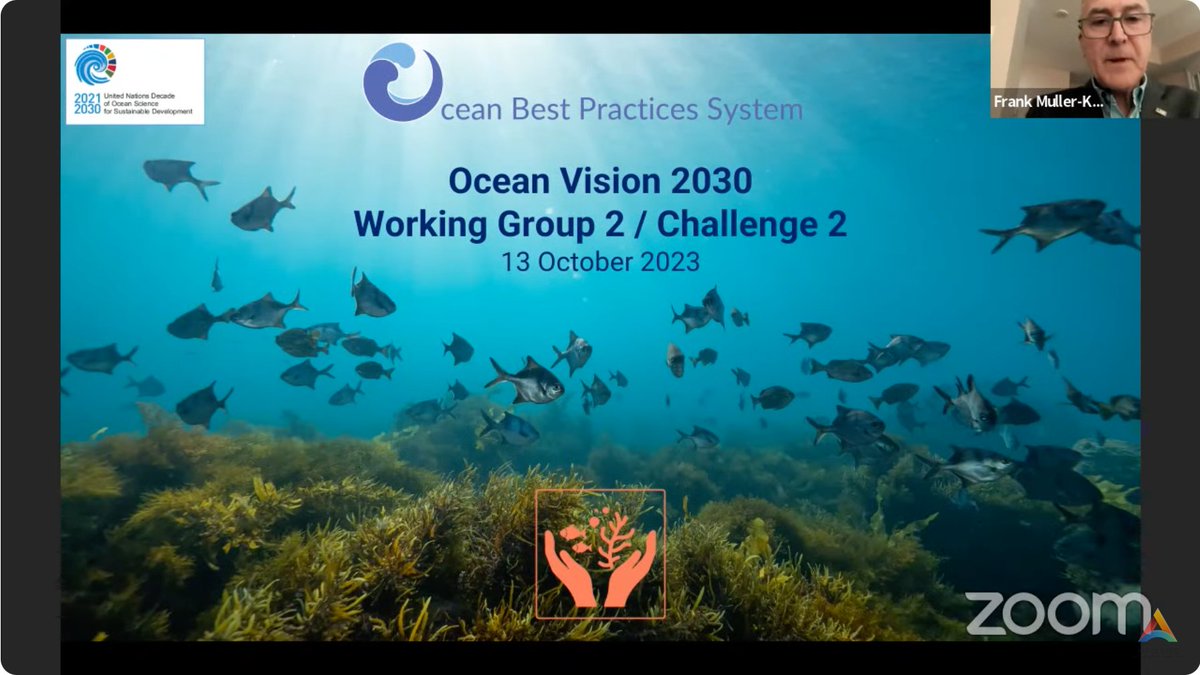 Setting us up for success! Challenge 2 session at the @OceanPractices workshop helped to bring about the vision and goals going into 2030 to set us up for success! Thank you all for the fruitful discussions. Watch the replay at: youtube.com/watch?v=YFF8pi… @UNOceanDecade