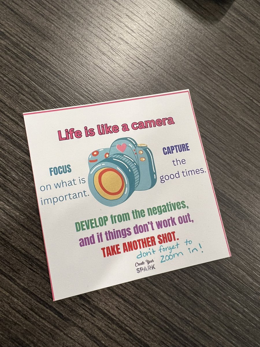 Keeping my focus on what is important. Student growth! Love the reminder to “zoom in” on our growth goals and make sure we’re working towards it daily! ✨#LeadandInt #risdbelieves #weAREone