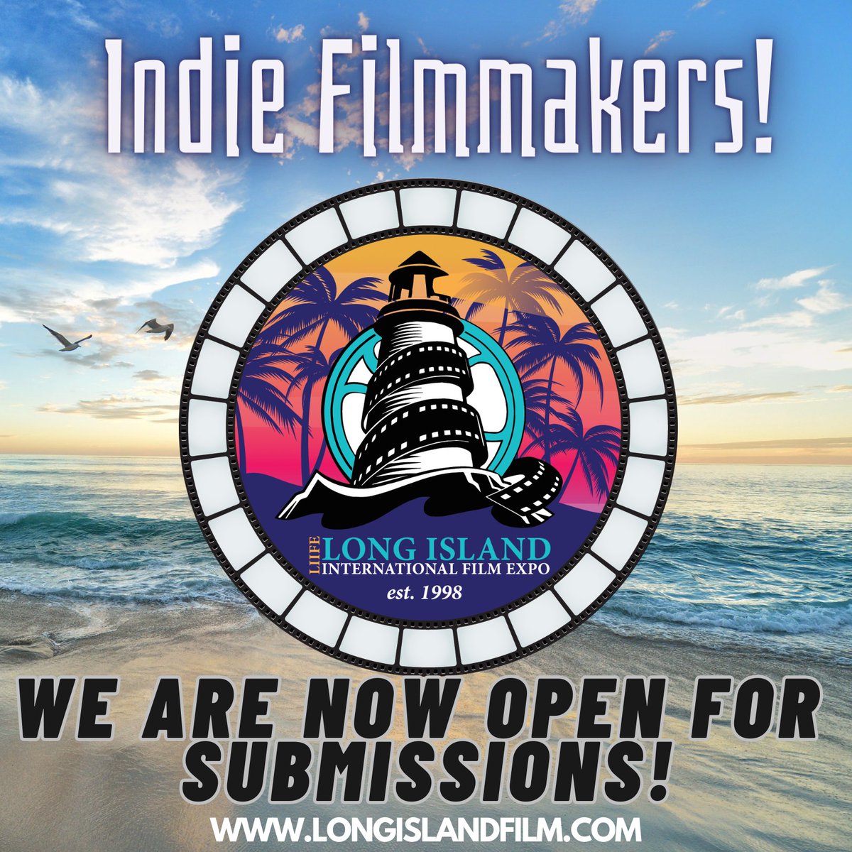 We are now open for Submissions!!
Submit via FilmFreeway!
longislandfilm.com

#LongIslandFilm #LIIFE2024 #FilmmakingLife #IndieFilmmaking #SupportIndieFilm