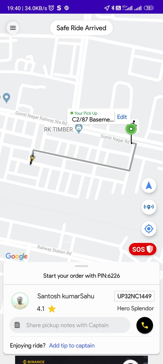 Faddy1992's tweet photo. @rapidobikeapp before reaching pickup location ur rider mark as reached and didn't respond to my calls after multiple attempts I cancelled my ride that to you guys charge me extra 8 rs as penalty I need my refund back and compassion for the time I waited 
FOR YOUR REFERENCE https://t.co/H2lMOr5FHm