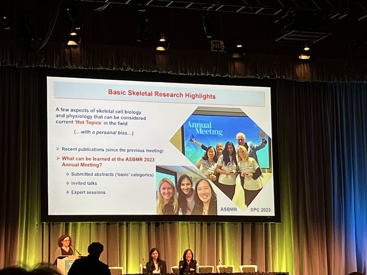 Beautifully presented highlights of #ASBMR2023 basic science research by <a href="/SCEBP_Lab/">Christa Maes</a> !!