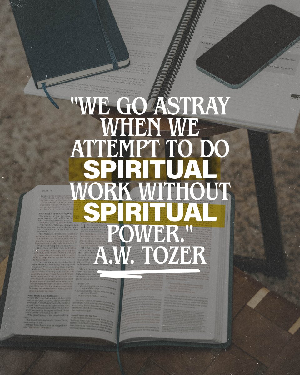 Pause for a moment and ask yourself, "Am I attempting to work out of my own strength or relying on God's?" If your answer is the first, ask for forgiveness. God is ready to use you His way.