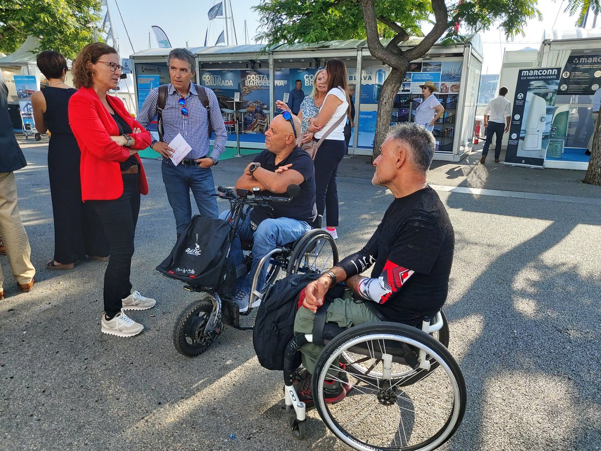 Taula rodona: Esports nàutics adaptats. Gràcies a totes i a tots per la vostra col•laboració. #portsgencat #grupmifas #salonautic2023