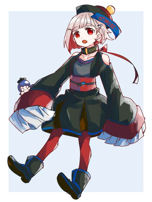 綴理先輩にキョンシーコスしてほしい会 #蓮ノ空美術部 