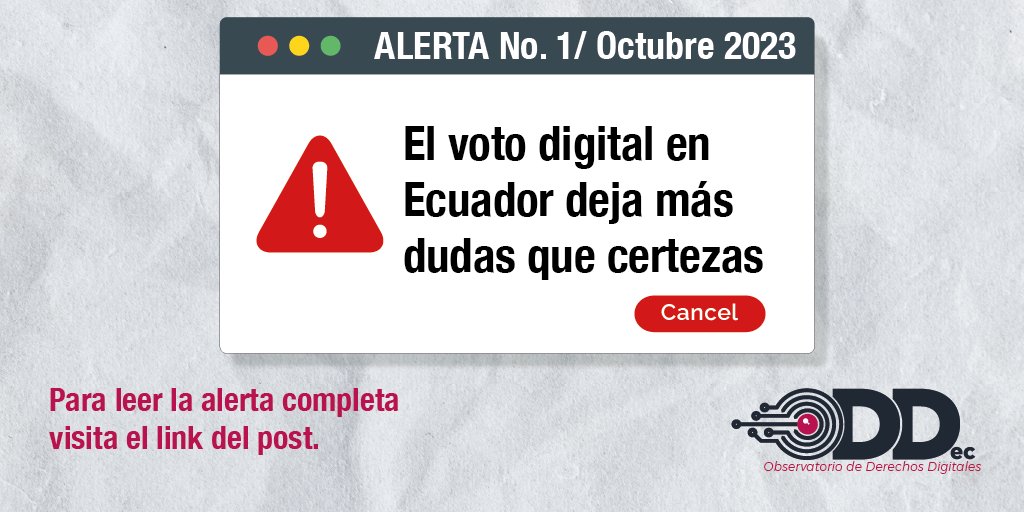 Observatorio de Derechos Digitales tweet media