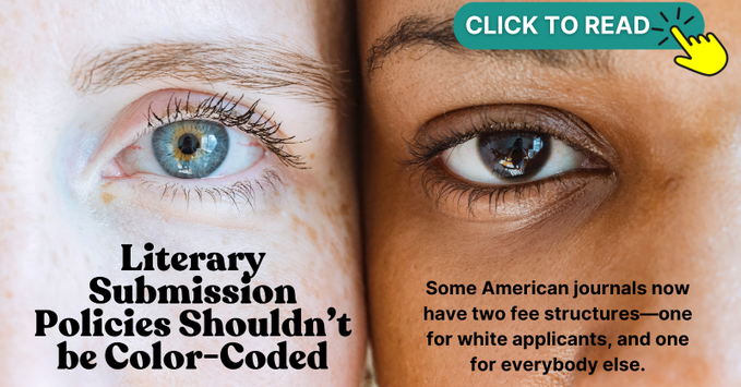 FAIR for All (@fairforall_org) on Twitter photo FAIR's <a href="/LaLONeill/">Leigh Ann O'Neill</a> and Brent Morden <a href="/fairforall_arts/">FAIR in the Arts</a> for <a href="/Quillette/">Quillette</a>: "In apparent violation of federal anti-discrimination law, a growing number of literary journals across the United States are openly discriminating based on race or ancestry in setting the fees they charge to FAIR's <a href="/LaLONeill/">Leigh Ann O'Neill</a> and Brent Morden <a href="/fairforall_arts/">FAIR in the Arts</a> for <a href="/Quillette/">Quillette</a>: "In apparent violation of federal anti-discrimination law, a growing number of literary journals across the United States are openly discriminating based on race or ancestry in setting the fees they charge to