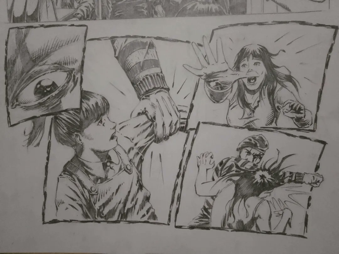 RomuloBarvaArt's tweet image. Sequencial art pencil work. Comic portfolio. Thoughts?
#comicbokartist #comicpage #comiclayout #comicpenciler #comicinker #comicportfolio #comicwork #dcuniverse #dccomics #MarvelComics #imagecomics #topcowcomics