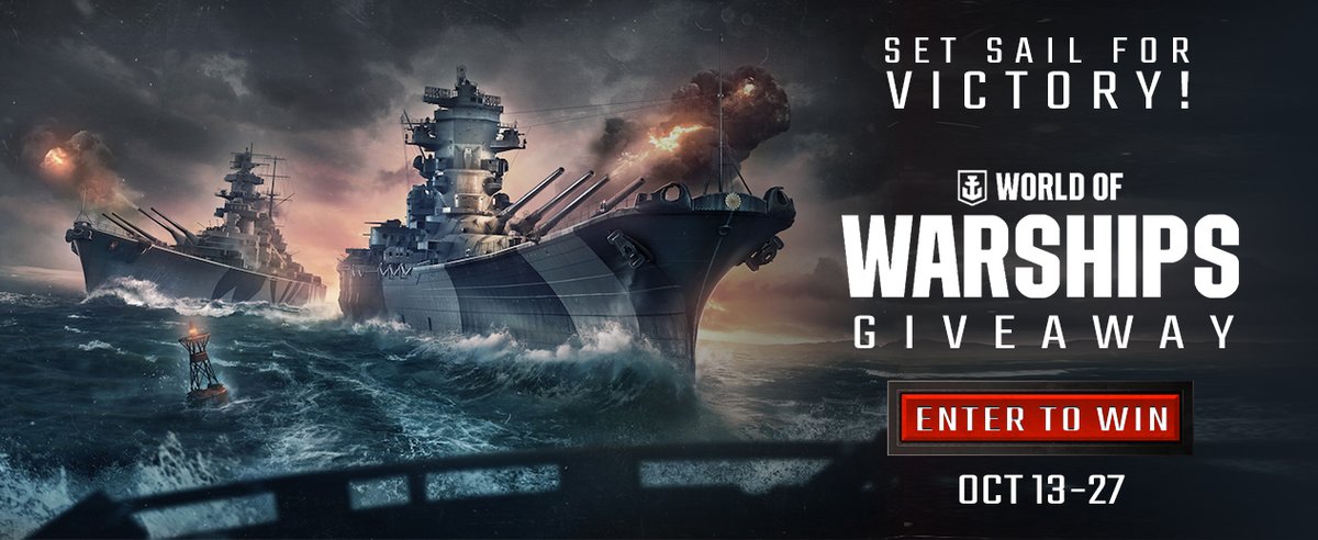 💥 Enter for your chance to win a collection of prizes from the hit game World of Warships! 💥

Enter here 👉 
wildtangent.com/promo/giveaway…