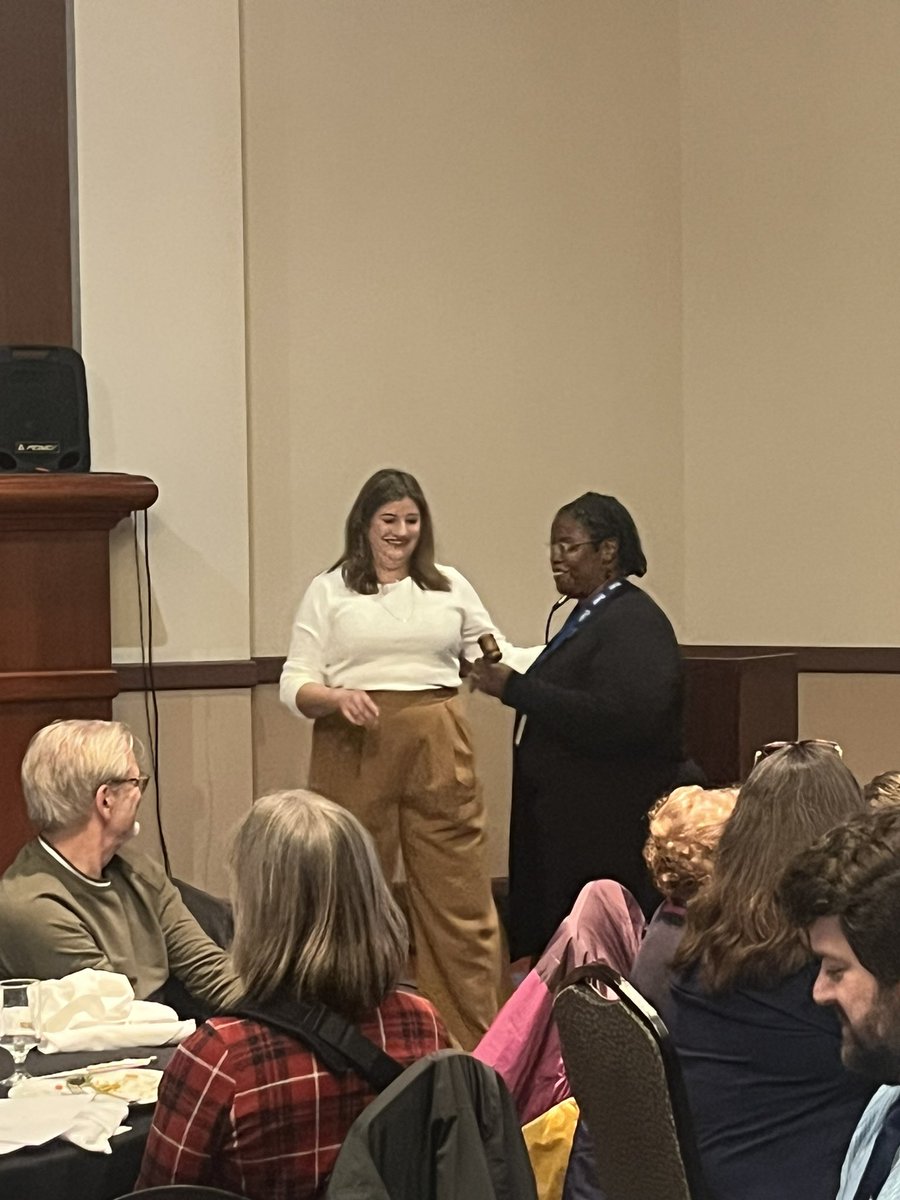 Passing of the gavel to the new MAALL President, Le’Shawn Turner! #MAALL23