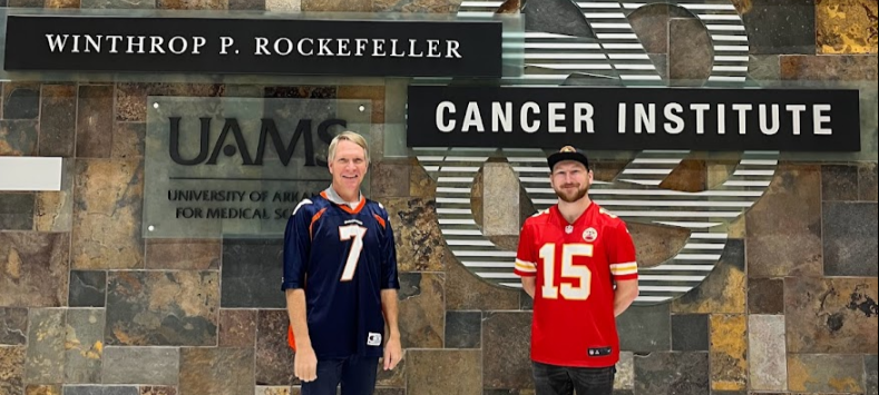 Even though I found out that McKinnon supports a group that I don't personally agree with we still found a way to get along.  The game last night didn't end in the way I would have wanted but the last two weeks were awesome!  Safe travels back to KUMC.