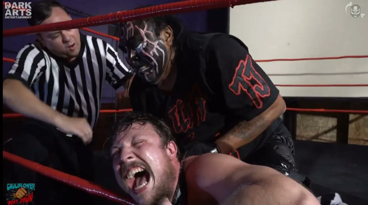 KingMarcusAnde1's tweet photo. ICYMI - The clash between King Marcus Anderson vs Damián 666 at this year's @CACReunion for @DarkArtsVegas Cauliflower Beat Down.

Cauliflower Beat Down 2023 Now Available on Demand for Only $6.66

https://t.co/RXE0Q5i1wc https://t.co/wPmVOnOFQo