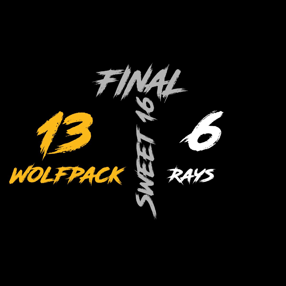 ELITE. EIGHT. BOUND

THE HUNT STAYS ALIVE 

#JoinTheHunt