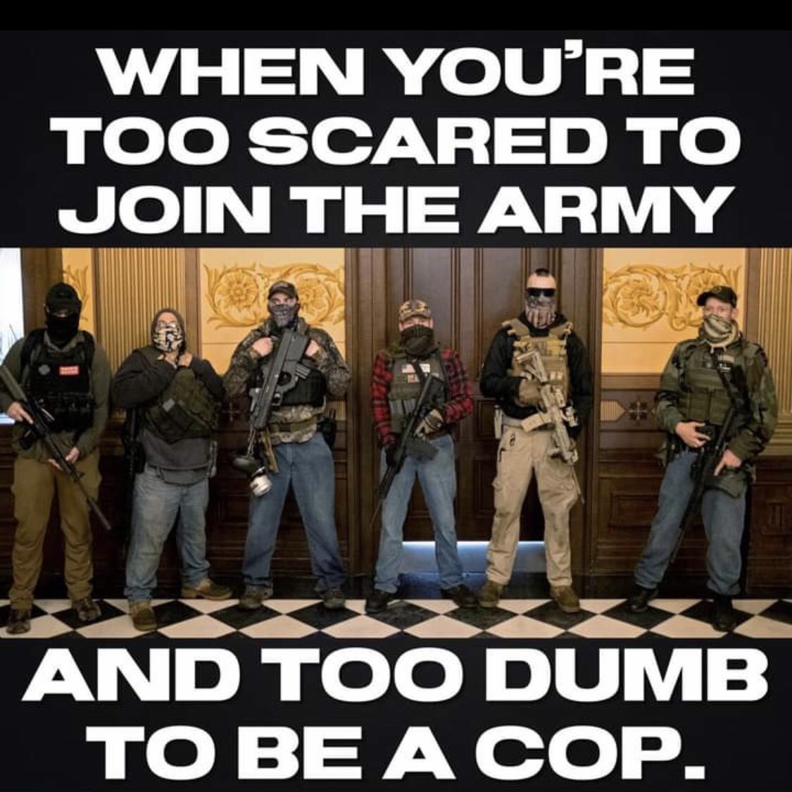 <a href="/namwella1961/">LA Blue Dot in GA 🌊🐸</a> @WeHearPodcast What I post when Proud Boys is trending.