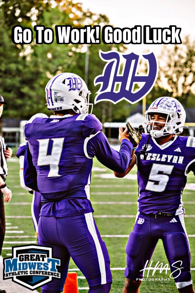 Thank you <a href="/CoachYoung41/">Coach Tyrone Young Jr. II ™</a> <a href="/kwc_football/">Kentucky Wesleyan Football</a>