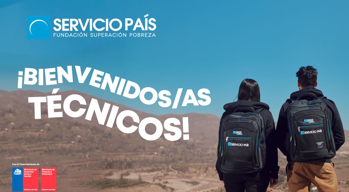 👉Este año POR PRIMERA VEZ se abren cupos a carreras técnicas que puedan sumarse a <a href="/ServicioPais/">SERVICIO PAÍS</a> 

🛠️ Buscamos técnicos en las áreas de administración, finanzas, construcción, agrícola y turismo.

📝 Postula en seviciopais.cl hasta el 11 de noviembre.

#Antofagasta