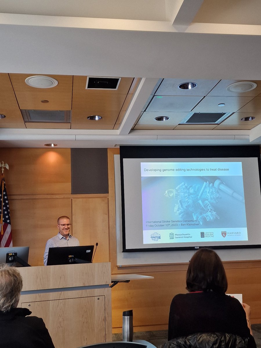 ISGC (@strokegenetics) on Twitter photo Amazing keynote at #ISGCBoston by <a href="/BKleinstiver/">Ben Kleinstiver</a> ๐๐๐about both safe and efficient genome editing technology ๐งฌ๐ฉธ๐ง
#stroke #genetics
@nsanar @GeneStrokeLab Amazing keynote at #ISGCBoston by <a href="/BKleinstiver/">Ben Kleinstiver</a> ๐๐๐about both safe and efficient genome editing technology ๐งฌ๐ฉธ๐ง
#stroke #genetics
@nsanar @GeneStrokeLab
