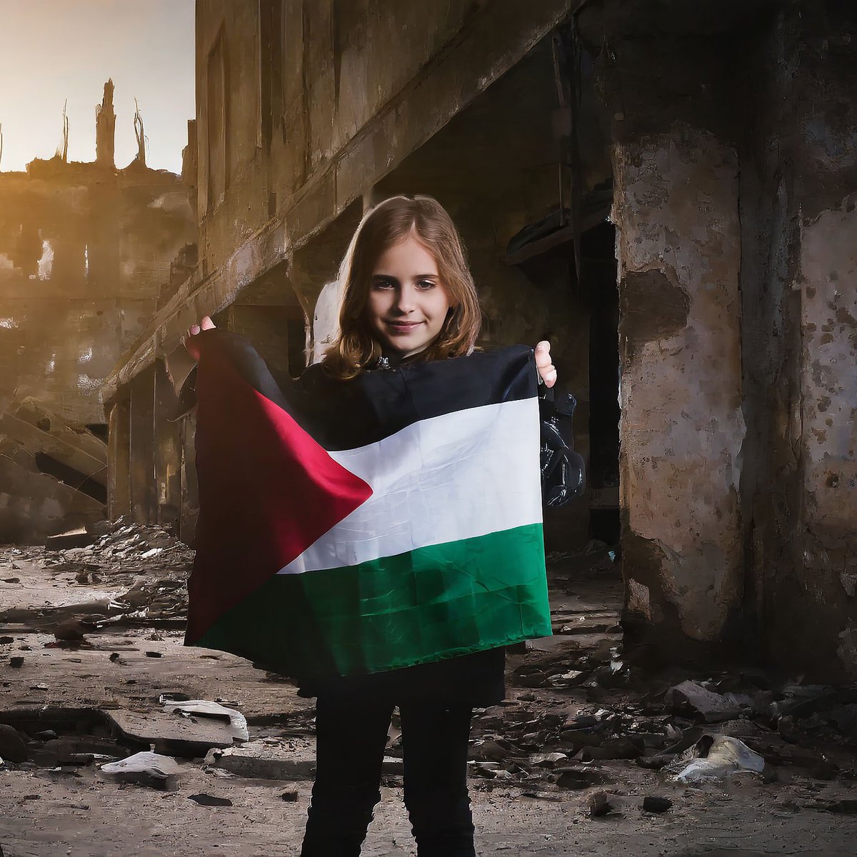 “I am not worried about myself, I am 70 years old. That is enough. But the children have suffered a lot. Destroyed buildings and schools, many casualties.”
This is not a scene from a movie, this is a message from a man in Gaza.
* made with artificial intelligence*
#Gazagenocide