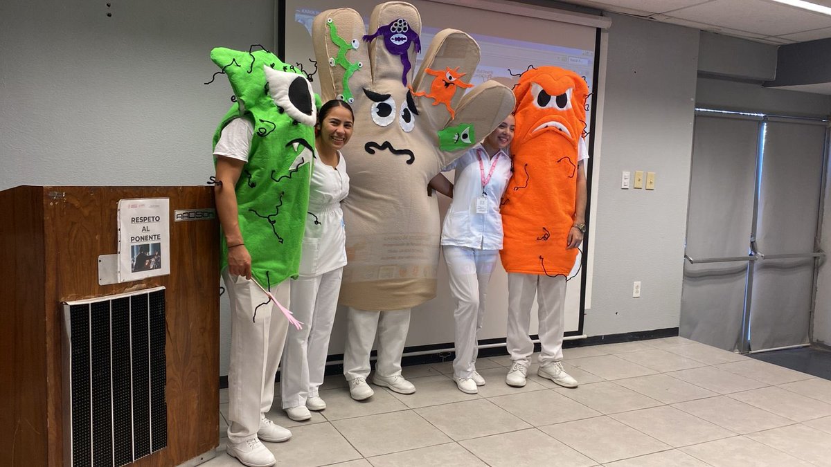 DurangoIssste's tweet photo. 15 DE OCTUBRE 🧼 🤚🏼🤚🏻DIA MUNDIAL DEL LAVADO DE MANOS 🤚🏻🤚🏽🤚🏿🤚🏼Clínica Hospital Gómez Palacio Durango. #TodosSomosISSSTE #NUEVOISSSTE 
#ISSSTESalud #ISSSTEDGO #ISSSTEDurango #LosBuenosSomosMas https://t.co/77QgDG8tU2