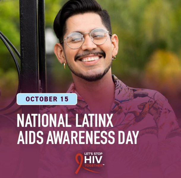 ParkTreeCHC's tweet photo. October 15th is national Latinx aids awareness day. Did you know that 30% of HIV infections in 2019 were among the Latinx population? Know your status. Get tested with PCHC today! https://t.co/p1RwHgppGM