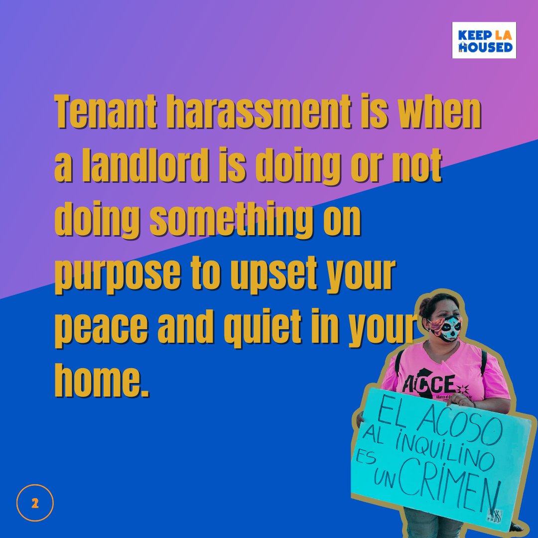 chirlafund's tweet image. Amazing work by the Keep LA Housed Coalition that our sister org @CHIRLA is part of! Tenants deserve to live w/o the fear of being harassed by their landlord. ✊🏽#KeepLAHoused is working on updating the Tenant Anti-Harassment Ordinance (TAHO) so landlords are held accountable!👏🏽