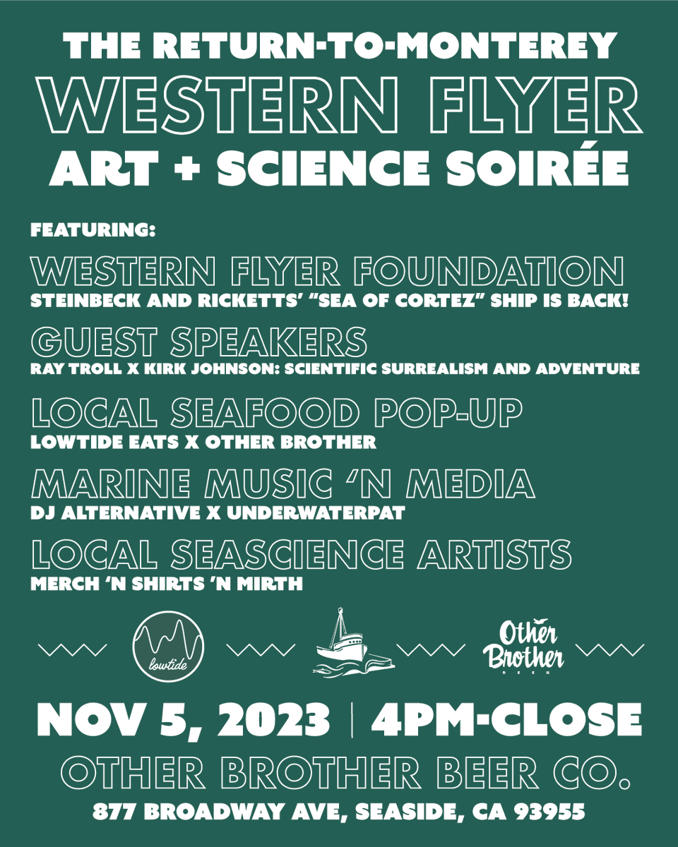 Hey if any of you still on here are around in a few weeks, here’s a fun event we are putting on for the return of the Western Flyer: