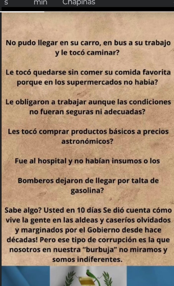 Peor la gente no entiende que es por un bien común
