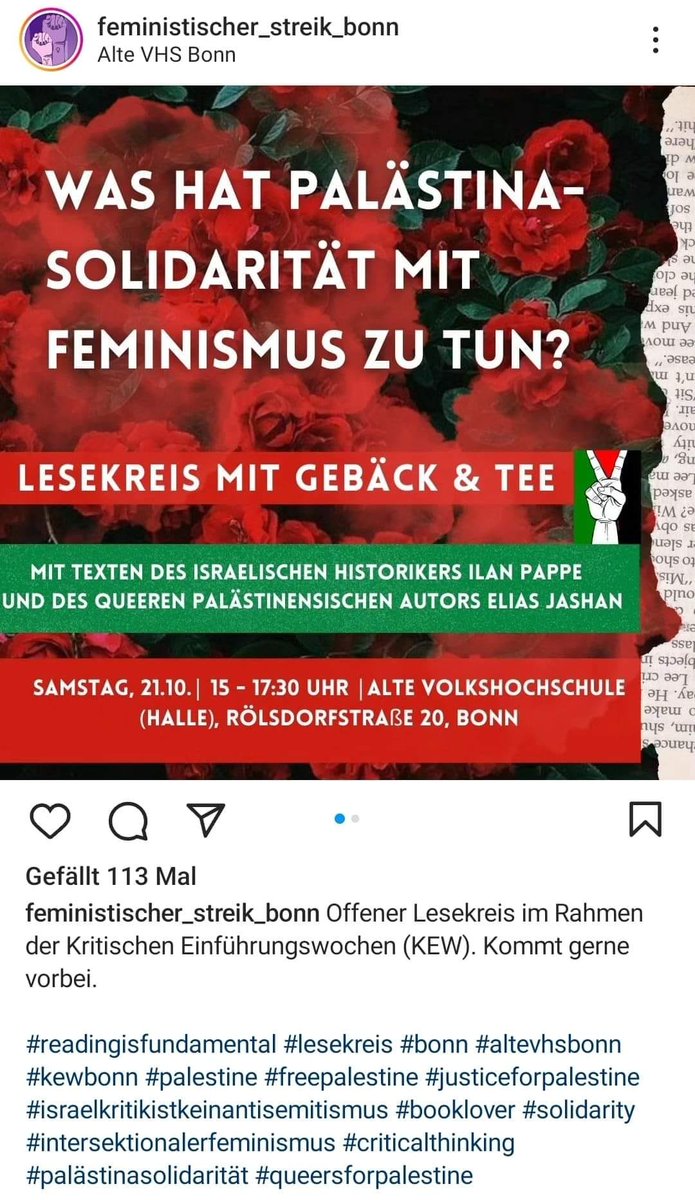 flinta*-lesekreis in Bonn, lasst doch ein Herz da!

#IsraelFightsBack #gaza #israel