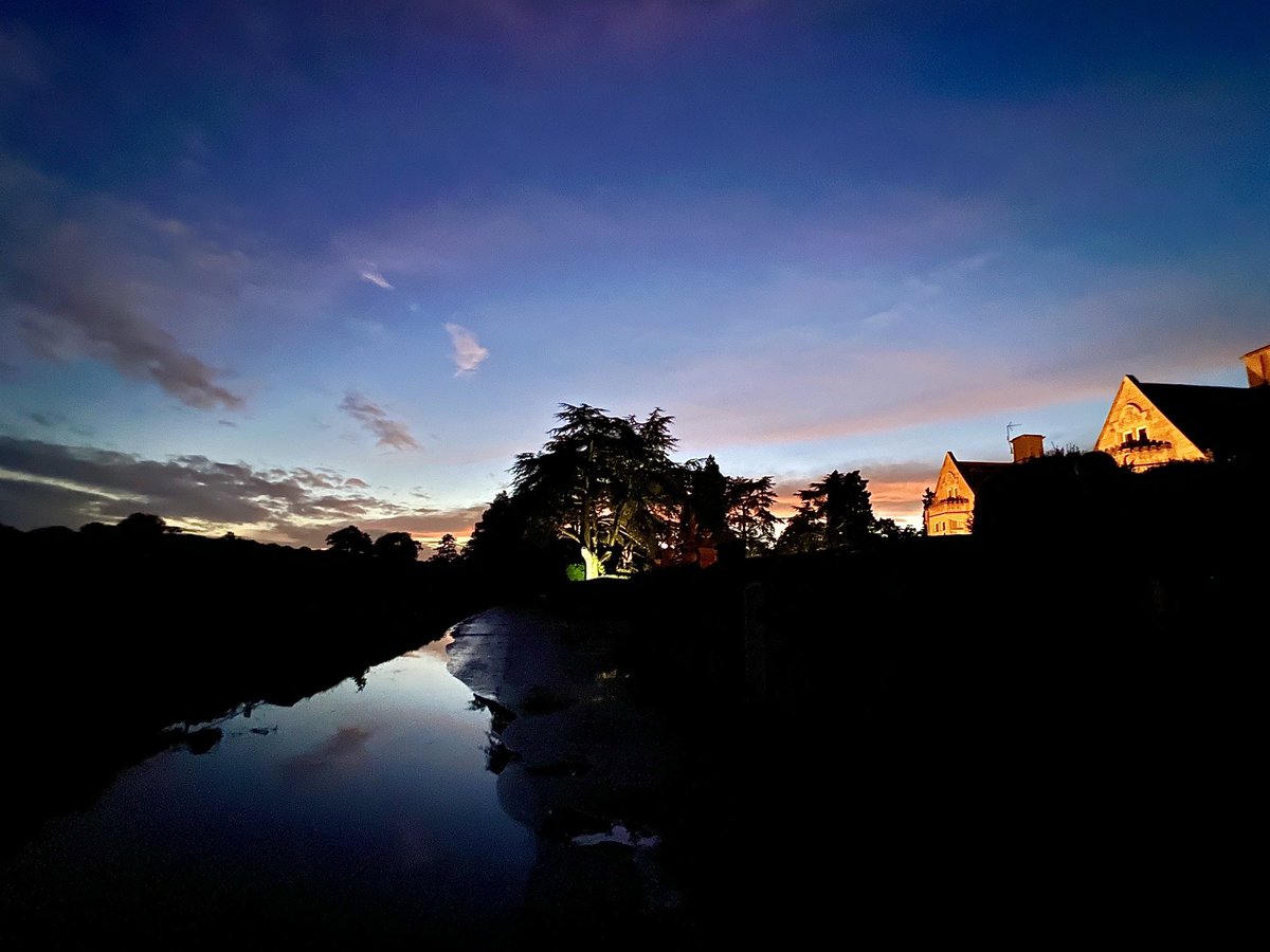 Calm after the storm, the blocked verge outside our house is actually a great feature for photography 😂