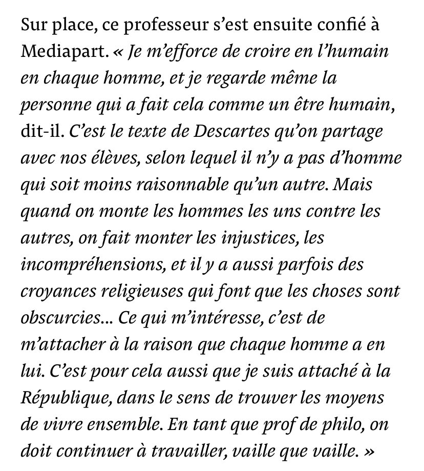 On ne mérite pas les profs de ce pays. 

(Lu ici : mediapart.fr/journal/france… )