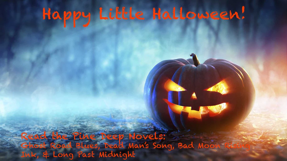 JonathanMaberry's tweet photo. In my Pine Deep Trilogy I created a holiday called Little Halloween. It's whenever Friday the 13th occurs in October. So HAPPY LITTLE HALLOWEEN! 
#littleHalloween #Halloween #pinedeep #happylittlehalloween https://t.co/Ammc8ixsVE