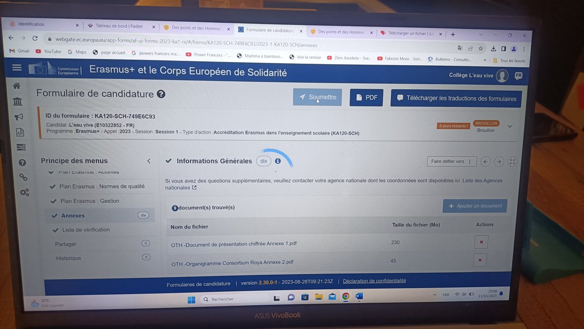 clgEauvive's tweet photo. Comment clore une excellente journée Erasmus+? Soumettre notre dossier d'accréditation en partenariat avec @College_Tende @Merveilles06  @ErasmusplusFR @DRAREIC_PACA @AcademieNice @NatachaChicot @O_Halbout après un superbe ERASMUS DAY en cette journée de la Résilience ! https://t.co/pQ7SPSZlDg