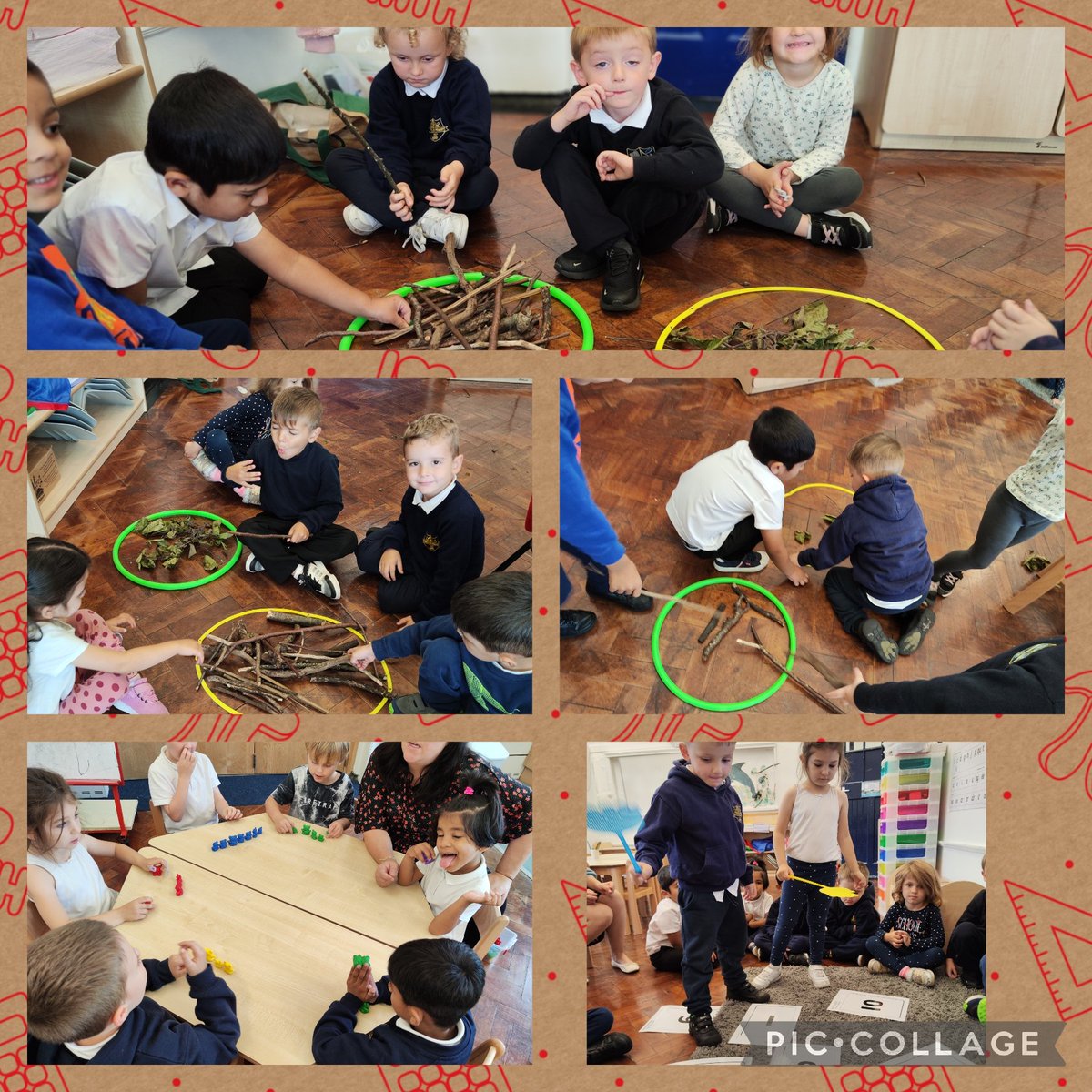 Sandfields_Pri's tweet photo. Dosbarth Dolffin have been focusing on grouping and sorting objects in maths this week. They also enjoyed splatting numbers on the carpet with fly swatters!
#sfpdosbarthdolffin
#sfpmn https://t.co/E37fbTefGm