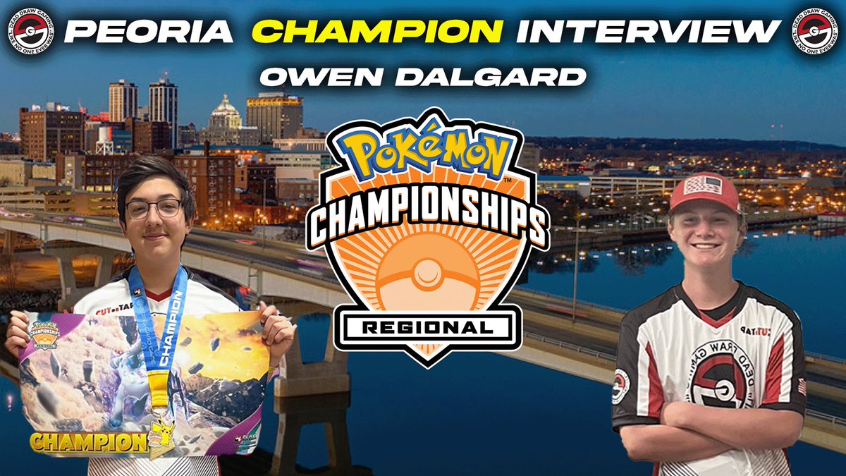 Dead Draw Gaming (@deaddrawgaming) on Twitter photo Another great video just went live to help ya’ll prepare for Sacramento! This time we interview the Peoria Regional Champion from the Sr division, <a href="/OwenDalgard/">Owen Dalgard</a> and his partner in the Goodra VSTAR deck building process, <a href="/carsonwasher_/">Carson Washer</a>. Link below 👇 👇👇 Another great video just went live to help ya’ll prepare for Sacramento! This time we interview the Peoria Regional Champion from the Sr division, <a href="/OwenDalgard/">Owen Dalgard</a> and his partner in the Goodra VSTAR deck building process, <a href="/carsonwasher_/">Carson Washer</a>. Link below 👇 👇👇